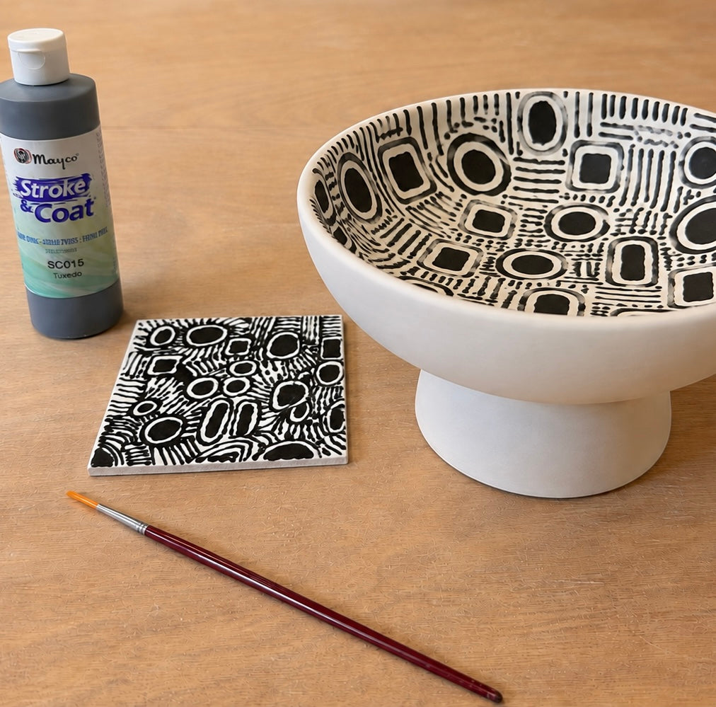 Workshop Servies decoreren - zaterdagochtend