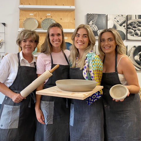 Workshop Grote schaal + kommetjes kleien - zaterdagmiddag