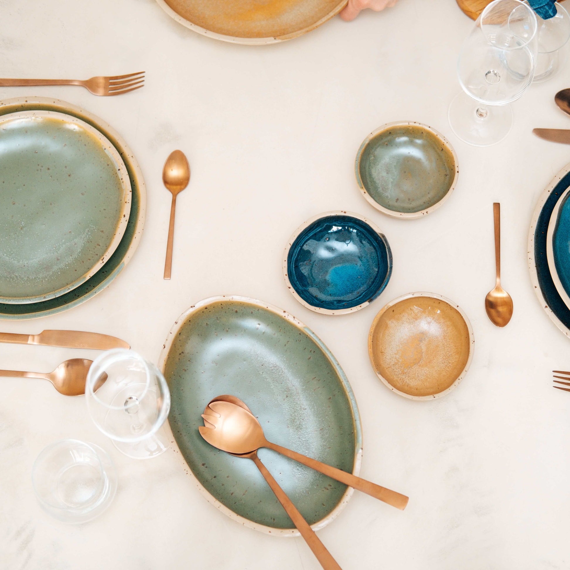 Keramiek servies workshop Bord aan Tafel