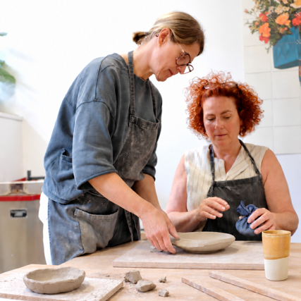 klei workshop grote schaal