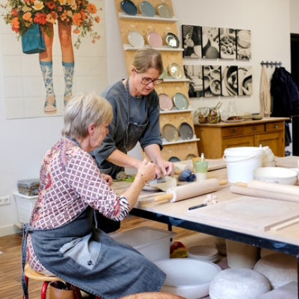 atelier bord aan tafel