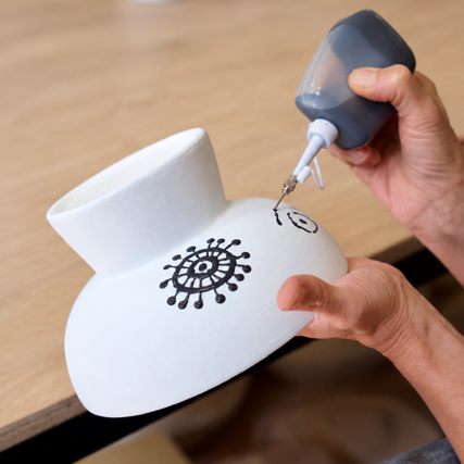 workshop servies beschilderen