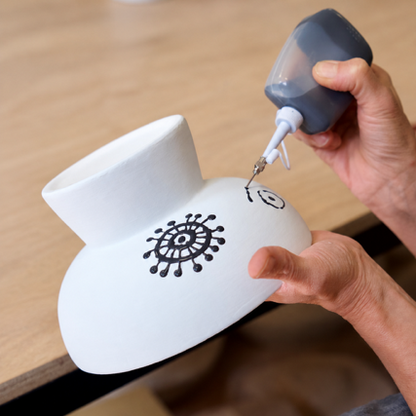 workshop servies beschilderen